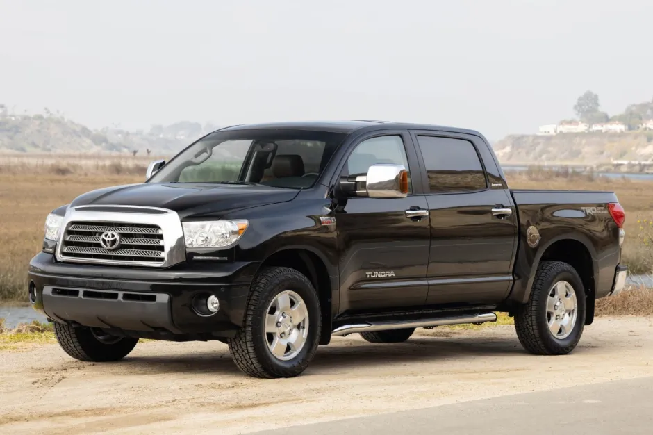 08 Toyota Tundra Limited. V8 power that informs modern toyota tacoma towing capacity.