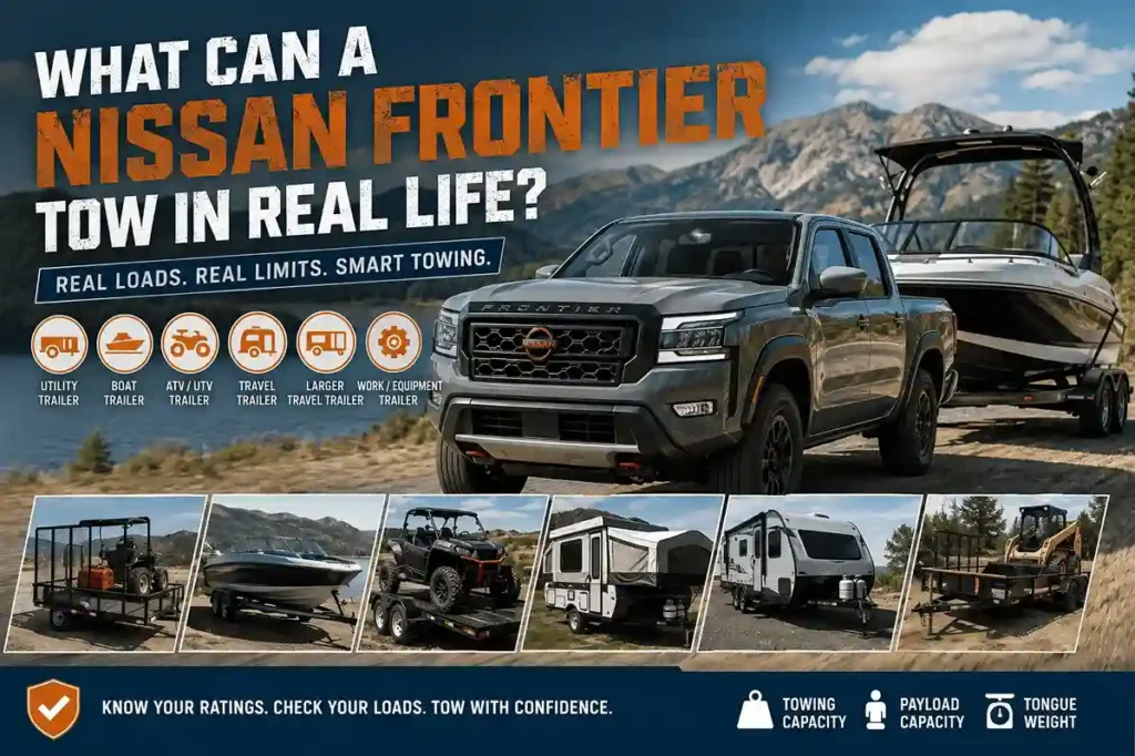 Nissan Frontier Towing Capacity real world.
