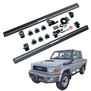 Toyota Land Cruiser 79 Power Running Boards kit.