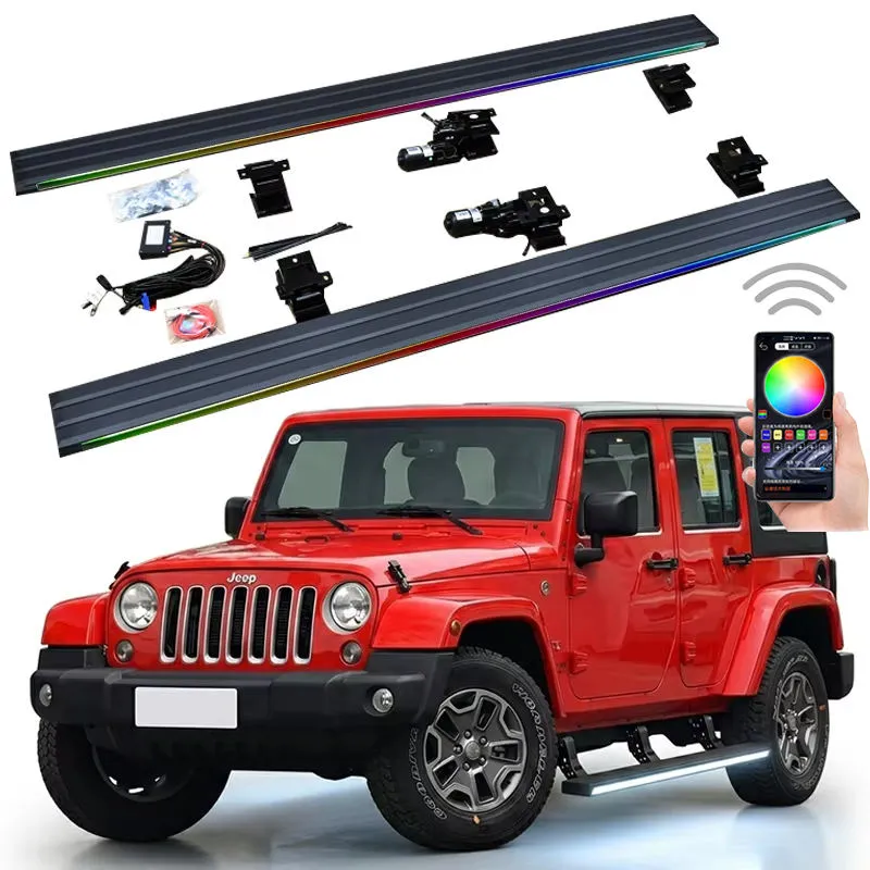 jeep wrangler power running boards max