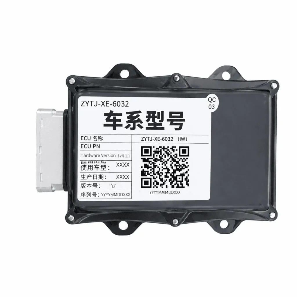 Smart ECU control module provides reliable signal processing and stable control for power running boards.