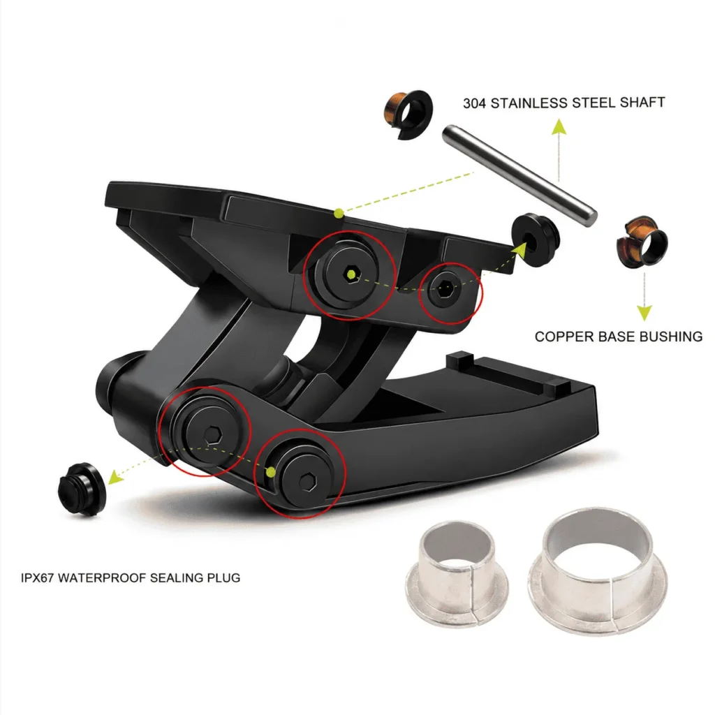 retractable bracket for Toyota Power Running Boards