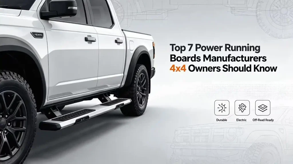 Top 7 power running boards manufacturers for 4x4 owners