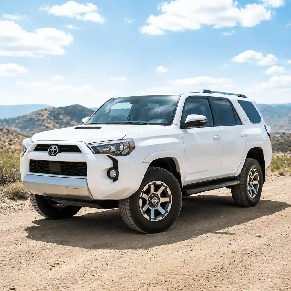 Toyota 4Runner electric running boards for off-road SUV with automatic side steps