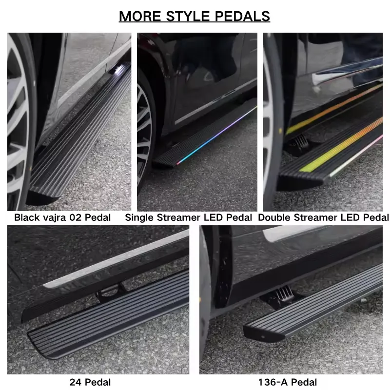 Highlander LED streamer running boards styles