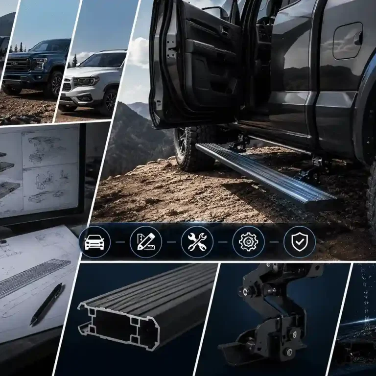 Customize Power Running Boards for off-road pickups.