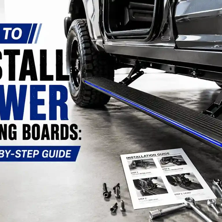 Install Power Running Boards – step-by-step installation guide cover.