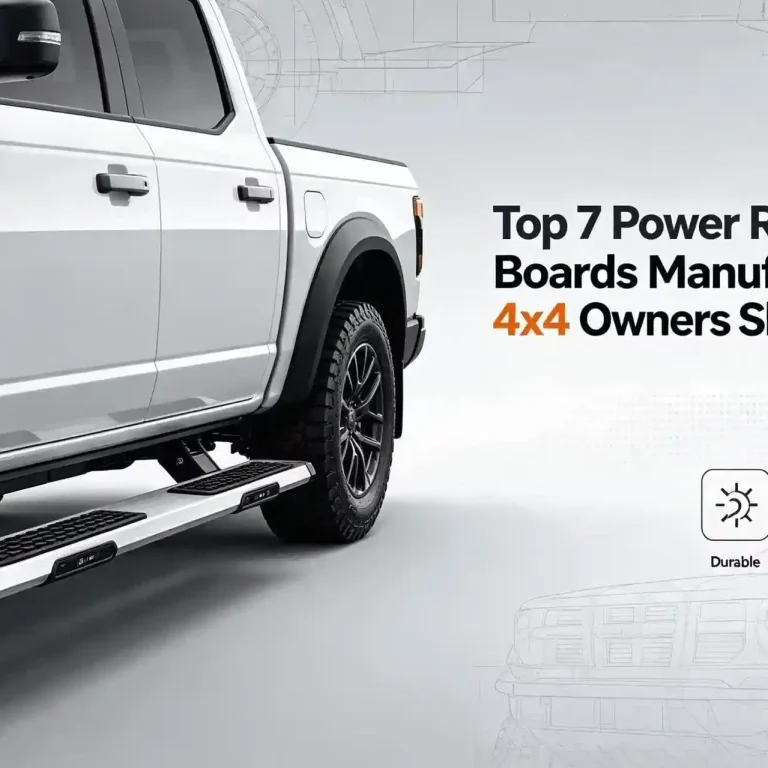 Top 7 power running boards manufacturers for 4x4 owners